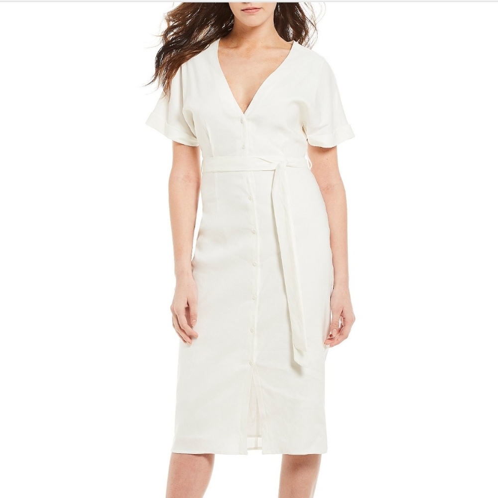 NWT Gianni Bini short sleeve midi dress